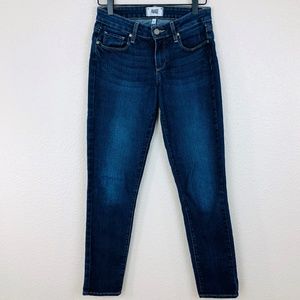 Paige Kyle Crop Skinny Jeans Size 25